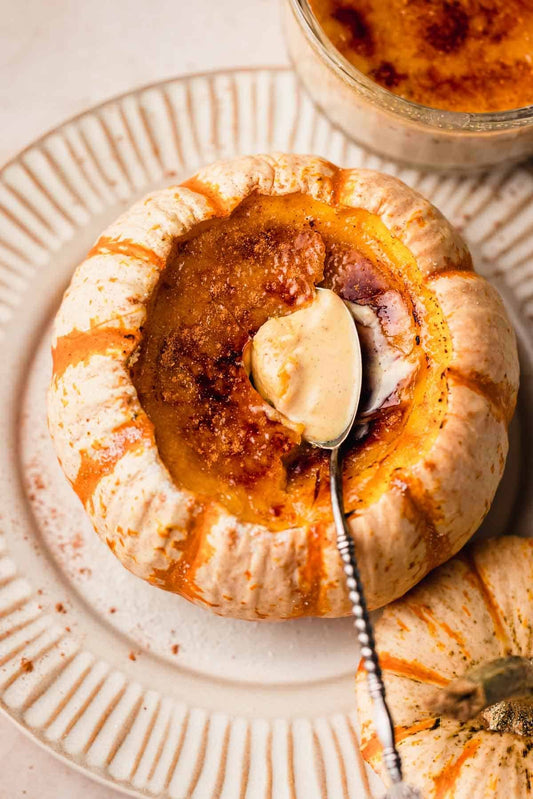 Pumpkin brulee